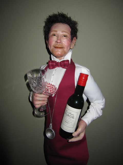 Maria_Saracino_waiter_wine_server_character doll