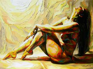 figurative art, nude painting Lithuania